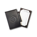 Custom Genuine Leather Pocket Jotter w/ "To Do List" Pad